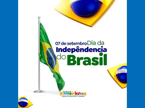 Viva a independência do Nosso Brasil !